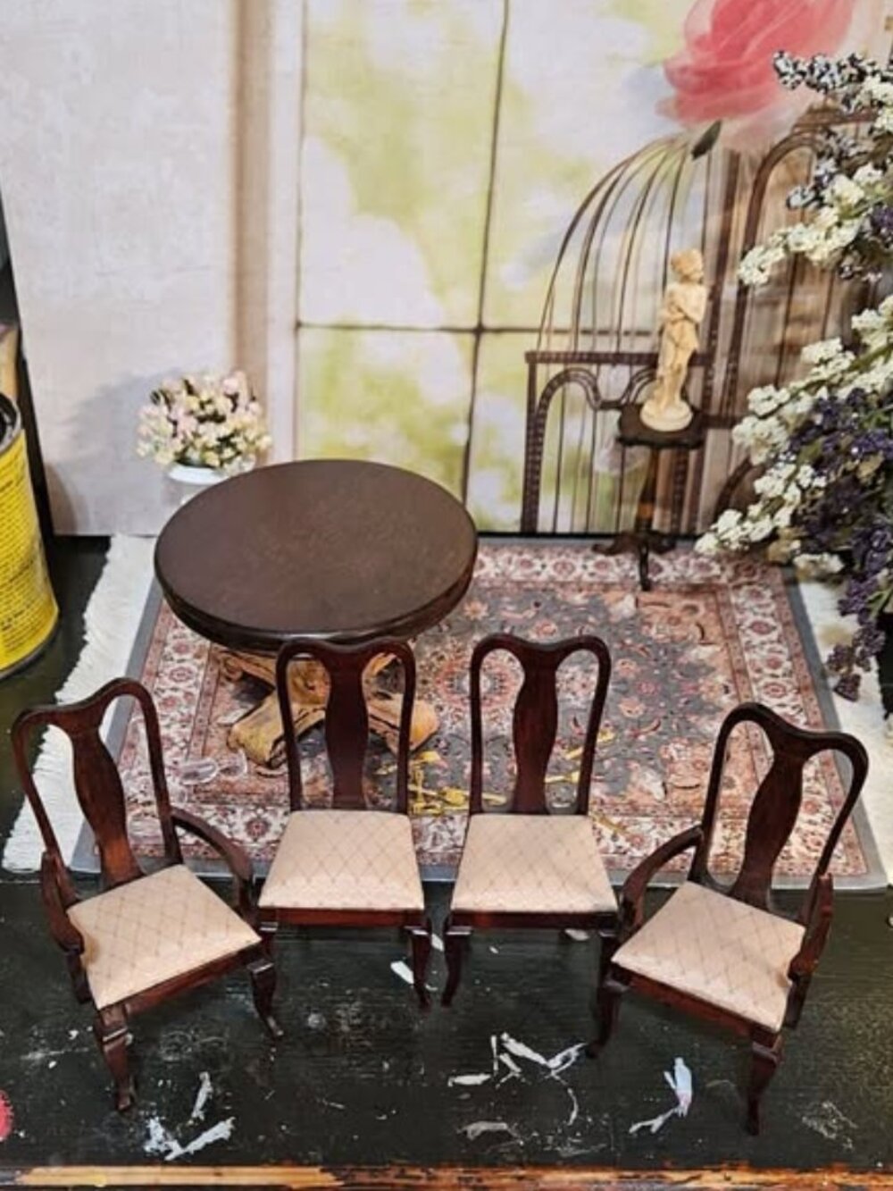 Miniature Dollhouse Dining Plates - Picture 6 of 9